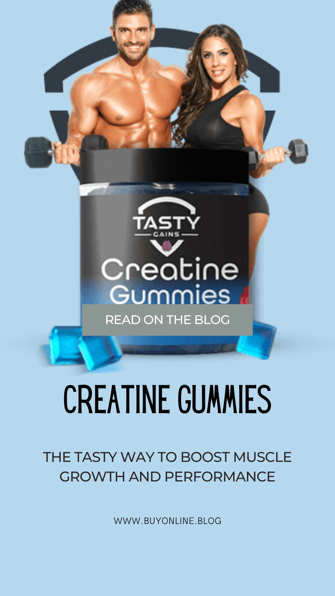 Tasty Gains Creatine Gummies