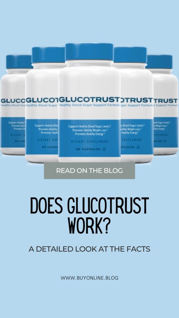 Does Glucotrust Work